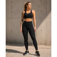 Conjunto Legging Fitness Feminino Cintura Modeladora Universo Fitness 👑