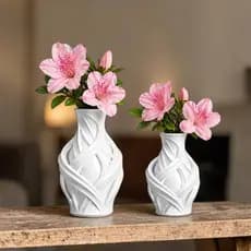 Combo de Vasos Soft Lines, Decoração para Sala, Design Exclusivo