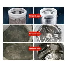Kit 12 Pastilha Limpar Higienizar Máquina De Lavar