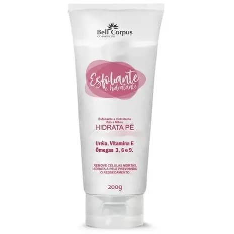 Creme Esfoliante Hidratante Para os Pés 200ml- Bell Corpus