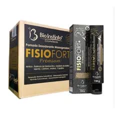 Pomada Massageadora Bio Instinto FisioFort Premium Caixa 12 Unidades