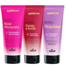 Kit c/3un Hidratantes Cereja/Orquidea/Rosa 190g - Apinil