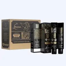 Kit 12un Pomada Massageadora Super Black 50 Ervas 150g Kinature - Bio instinto