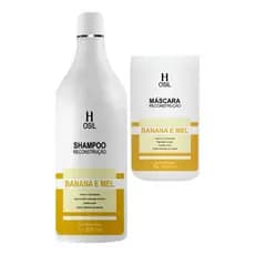 Shampoo H Osil Banana E Mel 1lMáscara H Osil Banana E Mel 1k
