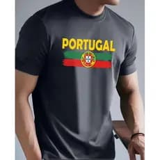 Camisa Camiseta Seleção PORTUGAL Copa 2026 by Mood Vest