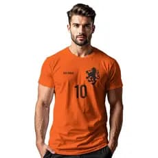 Camiseta Personalizada Copa do Mundo 2026 Futebol Países Baixos Netherlands Holanda Envio Imediato by Mood Vest