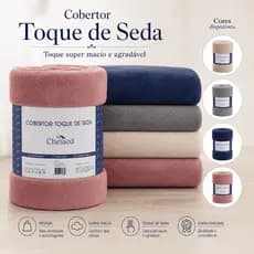 Cobertor Manta Casal Queen 300g Fleece Macio Pesado Quente Sofá Cama Premium