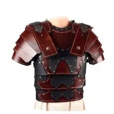 Armura De Couro De Guerreiro Viking Medieval Cosplay