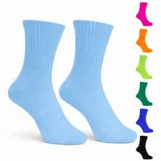 Kit 2 Pares De Meia Esportiva Corrida Academia Poliamida