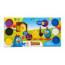Kit Massinha De Modelar Infantil Galinha Pintadinha e Família Com Acessórios Criatividade  SuperToys