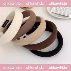 Faixa De Cabelo Acessórios Para Grosso Vintage Esponja Sólida Headwear