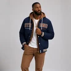 Casaco Masculino Jaqueta Teddy Moletom Gola Alta Pelinho