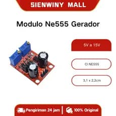Modulo Ne555 Gerador De Pulso Frequência Pwm