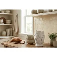 Vaso Cachepot Folha