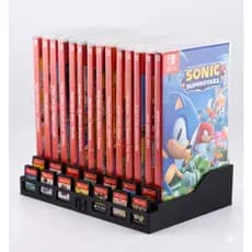 Suporte Organizador de Jogos - Compatível com Nintendo Switch/Switch 2 Diversas Cores