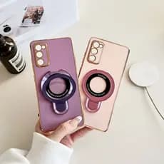 Capinha Samsung com Suporte Magnético Compatível com Carregador Sem Fio Para Samsung Galaxy J5 J7 S24 S24P S24U S25