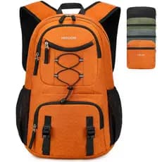 Mochila Masculina Reforçada Impermeável Leve 35L Unissex - Ideal para Acampamento, Viagem e Esportes