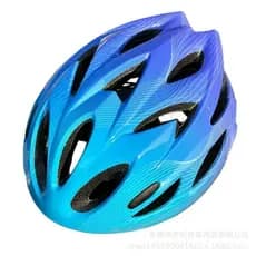 Equipamento de patinação infantil ZHENCOOL, capacete de bicicleta, boné integrado para skate, cor gradiente ajustável.