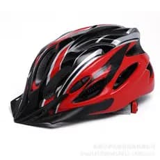 Fornecido diretamente pelo fabricante, capacete de bicicleta moldado em peça única para mountain bikes e ciclismo de est