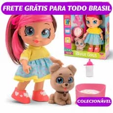 Boneca My Best Brave Girls Kendall Pet Brinquedo Infantil Com Acessórios Cachorrinho Bee Toys