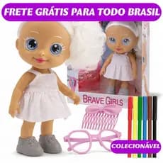 Boneca Pintura Canetinhas Colorida Vestido Lavável para Criança Menina Brinquedo Bee Toys