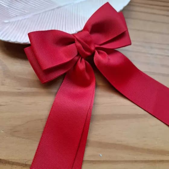 Laço de pontas adulto e infantil / Tendência penteado elegante para festas