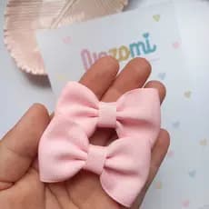 Parzinho de laço para meninas - Lacinho escolar na presilha ou rabicó