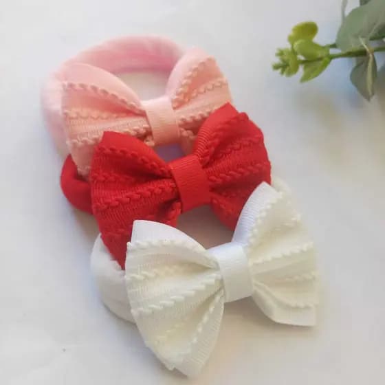 Faixa de Bebê Luxo de Cabelo Menina Infantil Renda / Complemente a Saída Maternidade