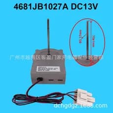 Adequado para LG duas portas geladeira Freezer ventilador Motor DC13V0.27 A 4681JB1027A