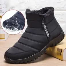 Botas de Neve Masculinas Impermeáveis Antiderrapantes para Inverno, Calçado Casual para Homens, Mantém Aquecido 9455