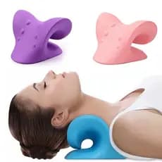 Dispositivo de tração quiroprática para alívio da dor cervical Almofada para alívio da dor cervical Alinhamento da colun