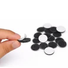 Protetor de Pé de Mesa Cadeira ou Móveis em Geral - Feltro Sintético Circular – 20 pçs