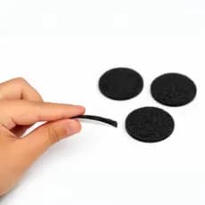 Protetor de Pé de Mesa Cadeir ou Móveis em Geral a- Feltro Sintético Circular – 4 pçs – 3x46