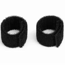 Abraçadeira de Velcro Fecho de Contato –Organizador de Cabos - Preto – 2 unid