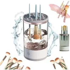 Máquina Elétrica Limpadora de Pincéis de Maquiagem Portátil Ferramenta de Limpeza Automática USB