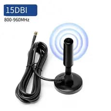 Antena de TV Digital de Sinal Forte para Uso Interno/Externo com Receptor HD de Onda Terrestre e Polarização Vertical
