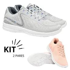 Kit Tênis Feminino Academia Corrida Confortável