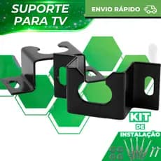 Suporte TV Fixo Universal Parede 32 43 50 55 60 75 100 Polegadas - Instalação Fácil