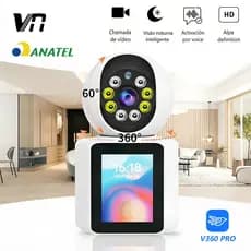 Câmera de Segurança Interna WiFi V360 Vídeo Bidirecional Detecção de Movimento Visão Noturna P06