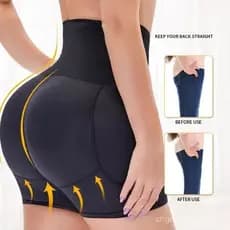 Short Cinta Com Enchimento Modela Levanta e Empina Bumbum A835