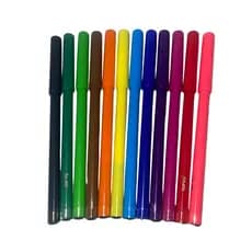 Kit Canetinhas Coloridas Hidrocor 12 ou 24 Cores Escolar Desenho Pintura Papelaria Infantil