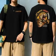 [Camiseta Premium em Algodão Puro]BOW Liniker Cê Parece Onça Oversized Descolada Casual Unisex 100% Algodão