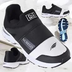 tênis feminino academia masculino slip on exercícios tenis casual caminhada Nubego