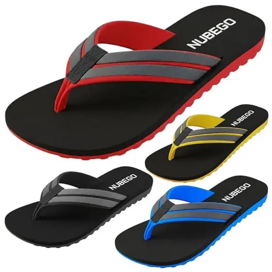 Chinelo Masculino Sandália macia antiderrapante confortável praia lazer