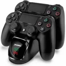 Base Carregador Duplo Compatível Controle Ps4 Estação de Carregamento