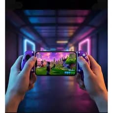 Controle Bluetooth RGB Sem Fio para Switch, PC, Android e iOS com Bateria 600mAh