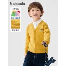 Barbara meninos malha Cardigan bebê camisola jaqueta crianças topos primavera outono novo estilo roupas infantis roupas