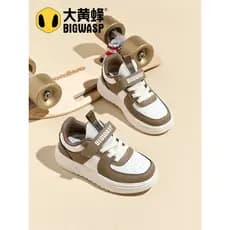 Bumblebee sapatos infantis tênis para meninos 2026 primavera novo estilo sapatos esportivos infantis de sola plana adole