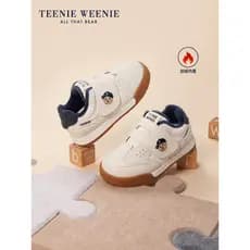 Teenie Weenie urso sapatos infantis inverno velo-velo sapatos de bebê tênis meninos sapatos esportivos casuais femininos