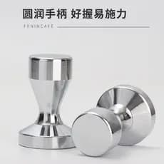 Máquina de café italiana alça de aço inoxidável ferro em pó imprensa 51mm imprensa em pó sólido martelo 58mm dispensador